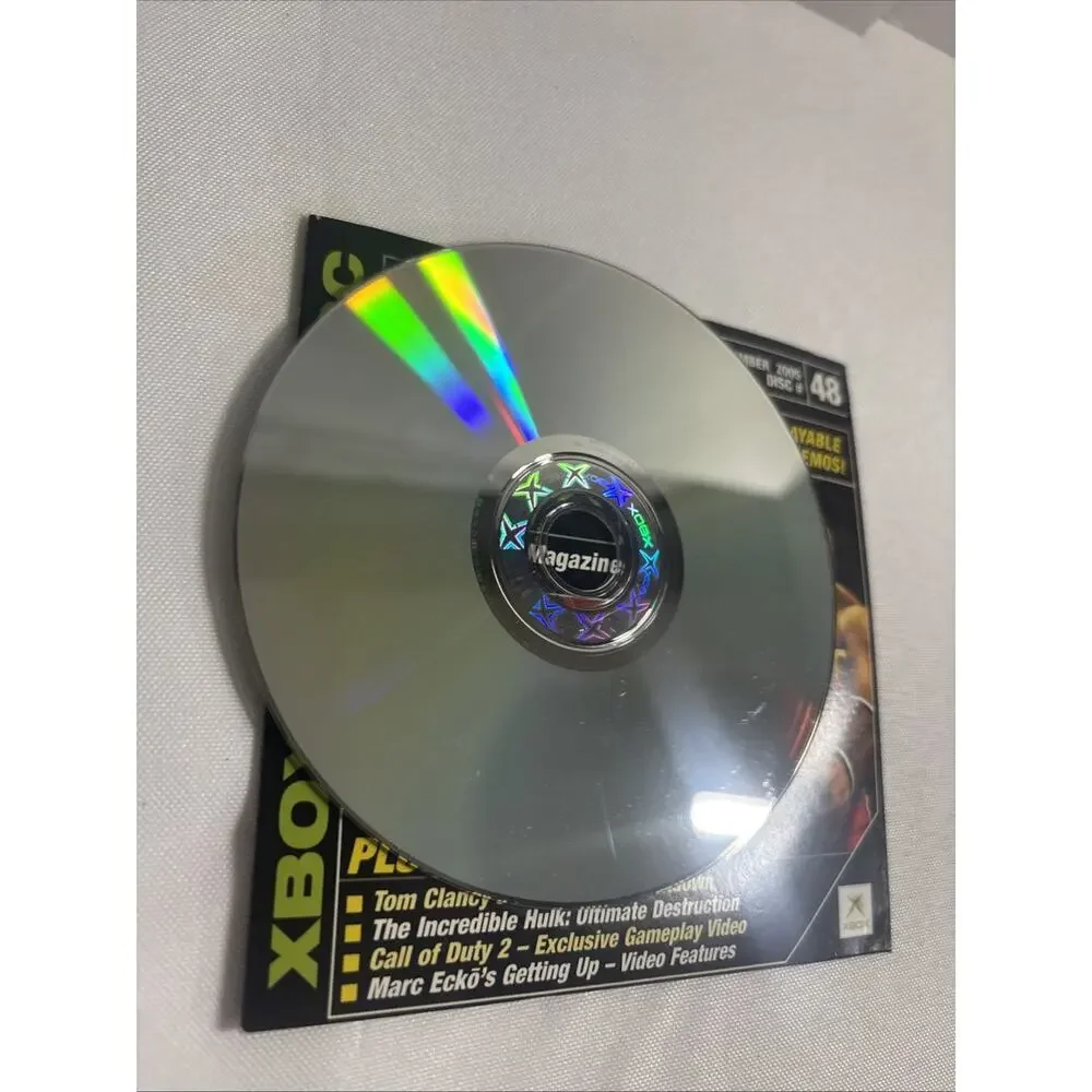Official Xbox Demo Disc 48,49,50. MortalCombat, Farcry, StarWars Battlefront